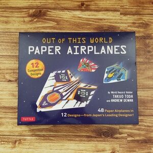 Out of This World Paper Airplanes Book And Paper Craft Kit Tuttle Publishing